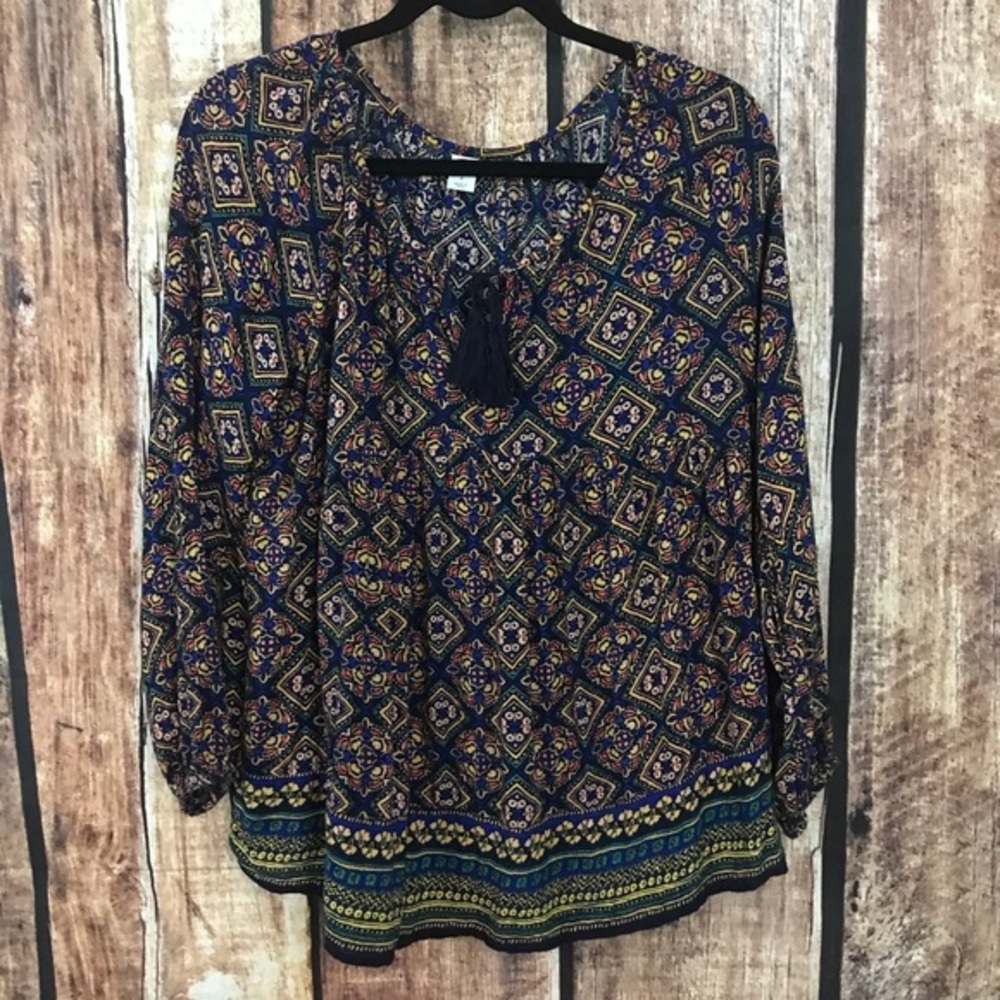 Old Navy Boho Peasant Blouse S/P